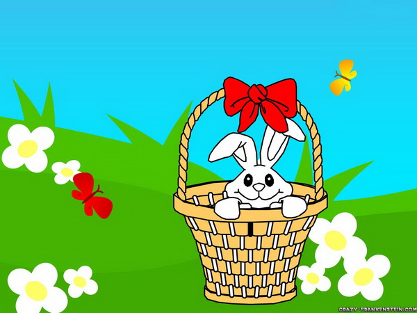 free wallpaper easter. Easter Bunny#39;s Spring