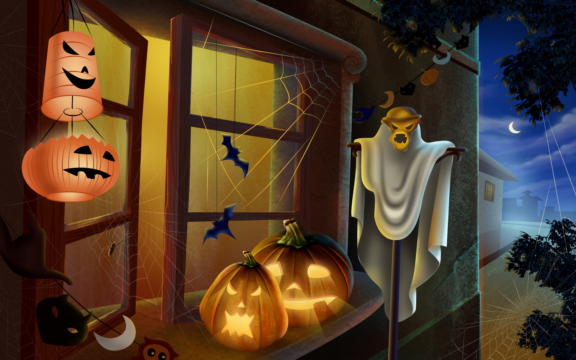 Free Download Halloween Wallpapers 2011 To Welcome The Ghost Festival 