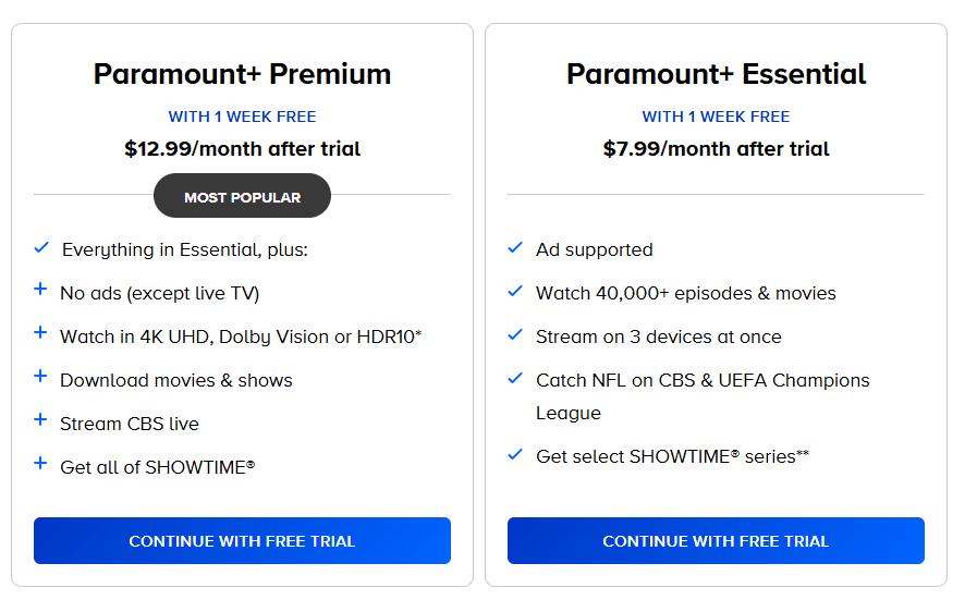 paramount-plus-plans