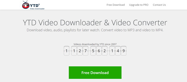 Download Facebook Video with YTD Video Downloader