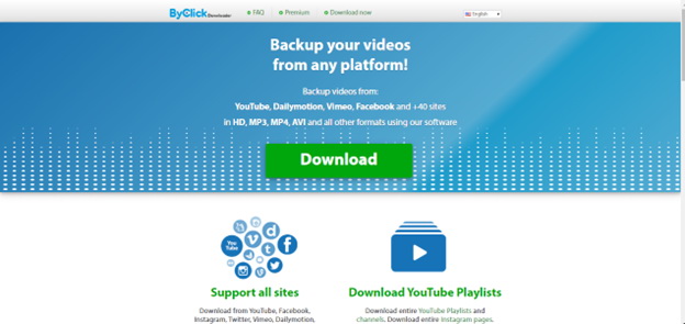 Download Facebook Video with ByClick Downloader